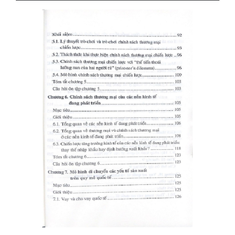 Giáo trình Kinh tế học quốc tế nâng cao - Ảnh 6