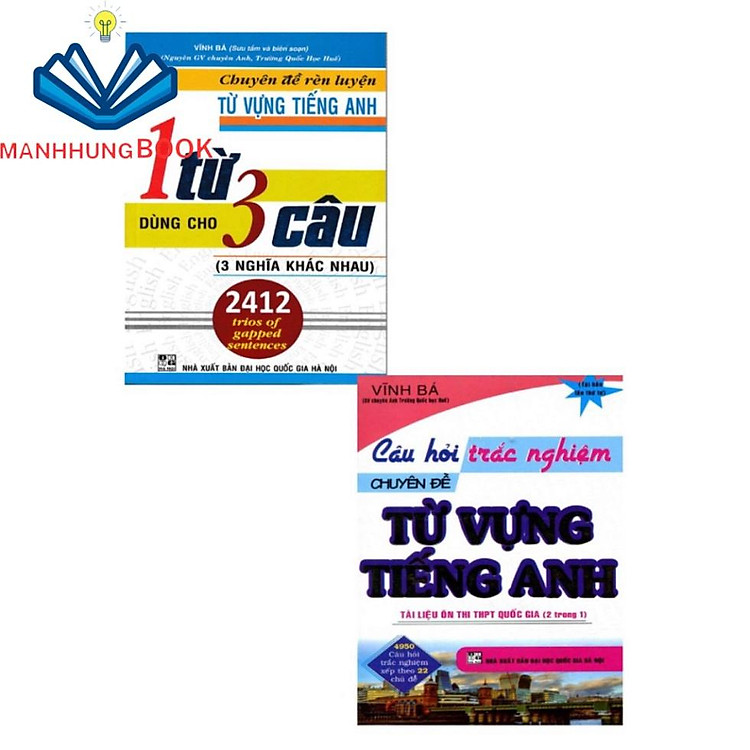 Mua tại Lazada: Combo Chuyên Đề Rèn Luyện Từ Vựng Tiếng Anh 1