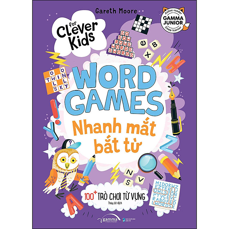 Sách Nhanh Mắt Bắt Từ - 100+ Trò Chơi Từ Vựng