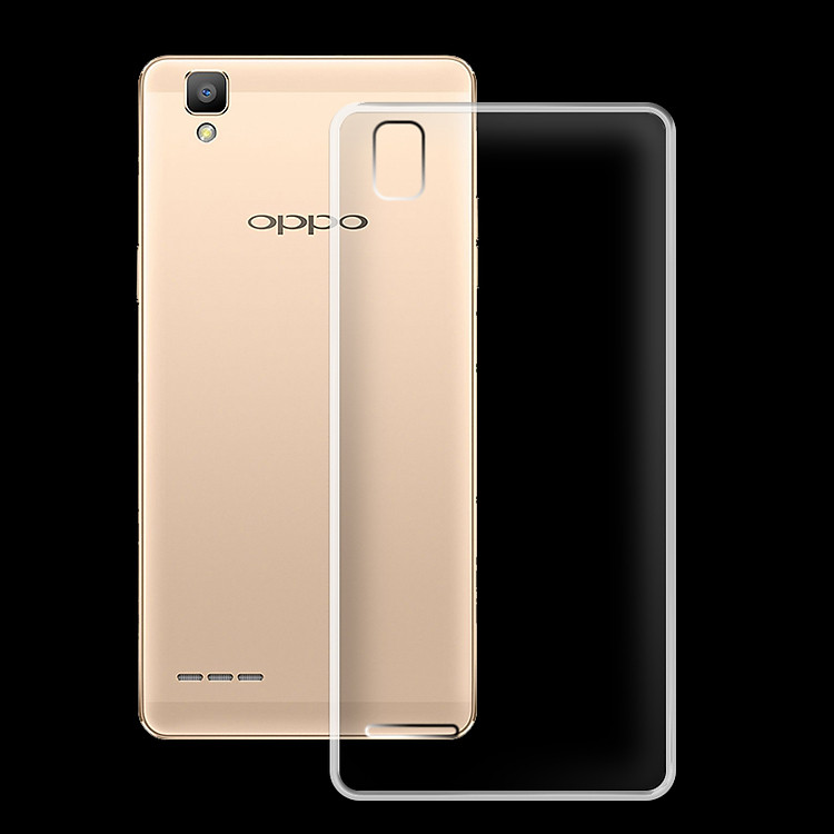 Ốp lưng cho Oppo F1 - A35 - 01086 - Ốp dẻo trong - Hàng Chính Hãng