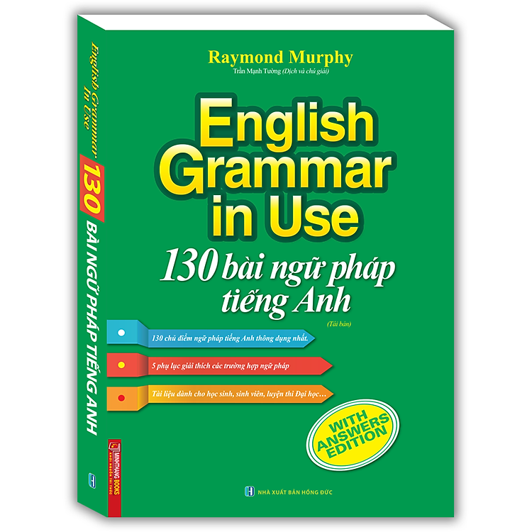 Sách English Grammar in use - 130 bài ngữ pháp tiếng Anh (tái bản)