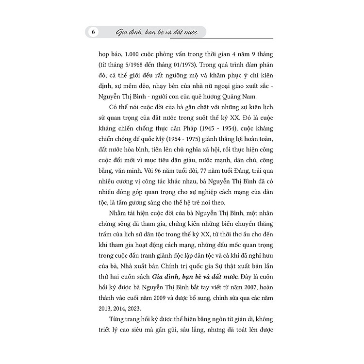 Gia đình, bạn bè và đất nước (bản in 2025) - Ảnh 4