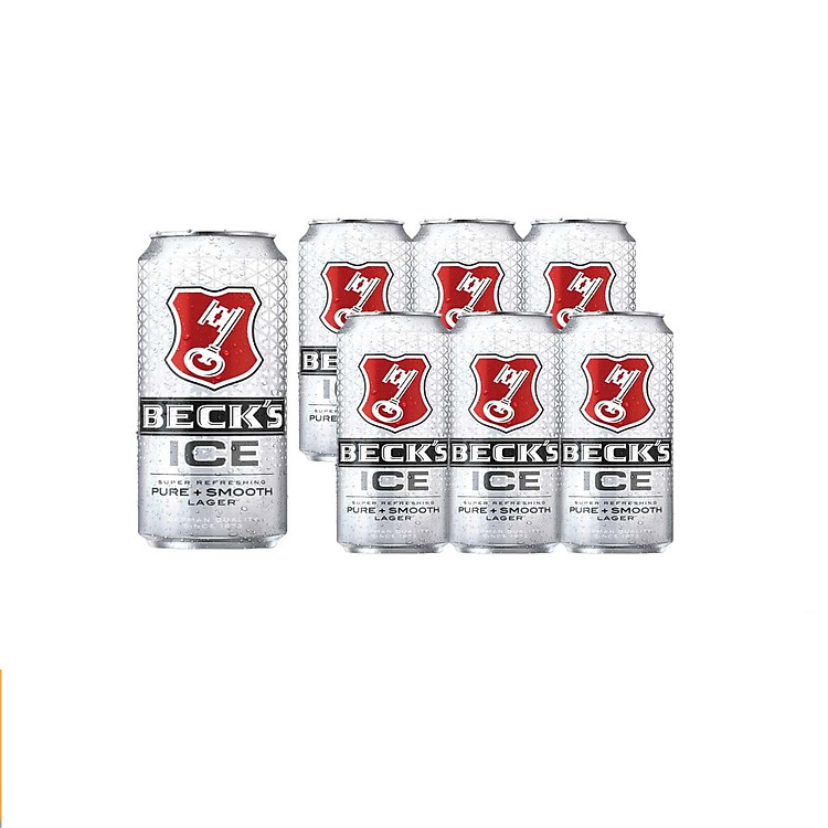 Lốc 6 Lon Bia Beck's Ice (330ml / Lon)