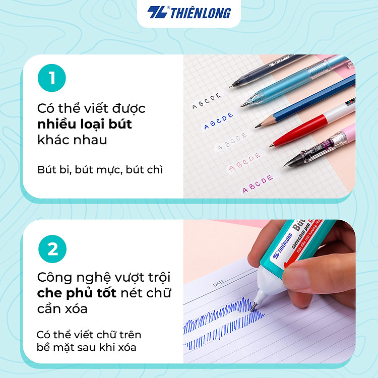 Bút Xóa Thiên Long CP-02 (12 ml) - Ảnh 5