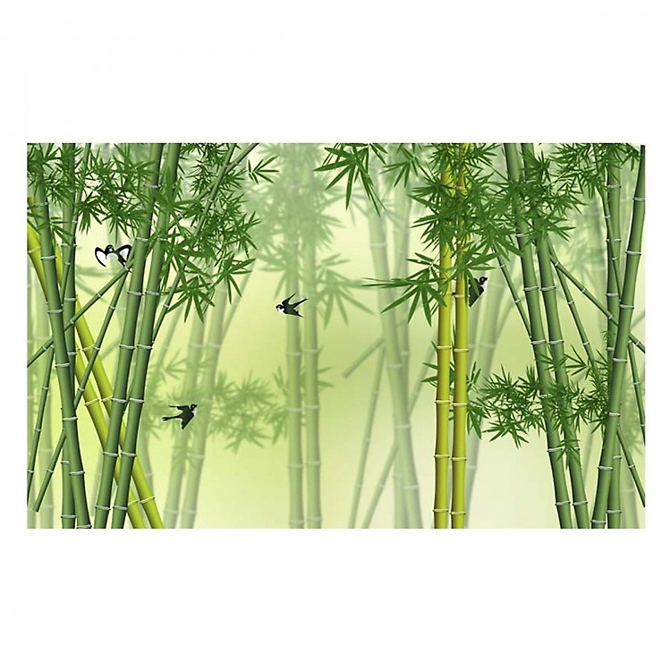 Tranh Dán Tường Canvas Tre Trúc CV029