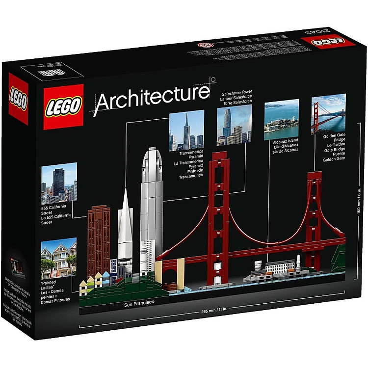 Tìm mua tại Avakids: Mô hình LEGO ARCHITECTURE San Francisco 21043 - Ngập tràn khuyến mãi