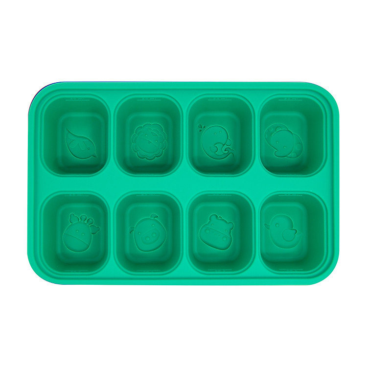 Khay silicon trữ đông đồ ăn dặm Marcus & Marcus Chính hãng Tiết kiệm - Hình ảnh 4