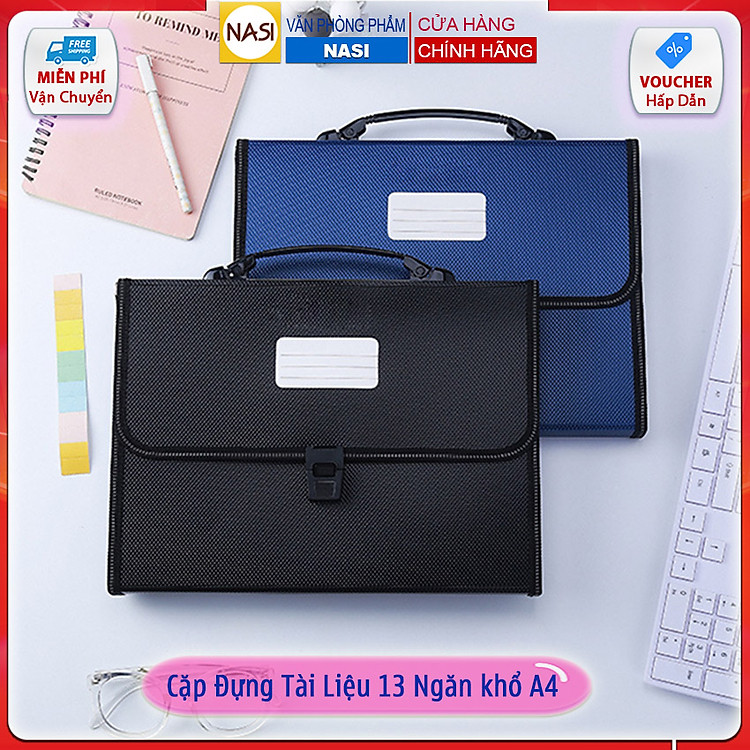 Cặp Đựng Tài Liệu NASI TL1003 (13 ngăn)