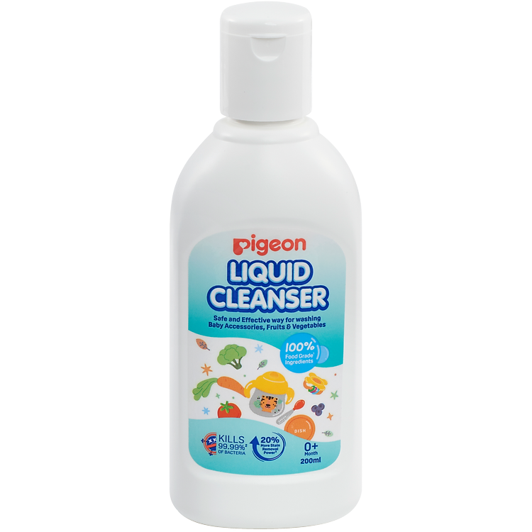 Mua Nước Rửa Bình Sữa Pigeon 200ml Chính hãng Tiết kiệm - Hình ảnh 3