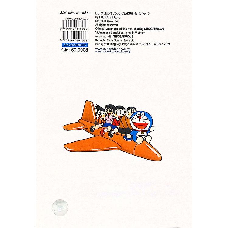 Doraemon Tuyển Tập Tranh Truyện Màu - Tập 6 (Tái Bản 2023) - Ảnh 2