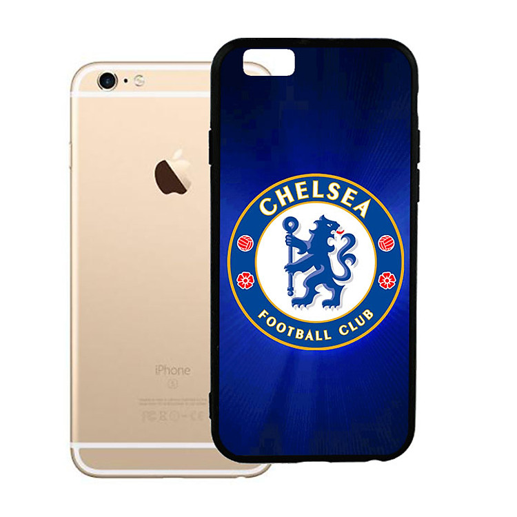 Ốp lưng viền TPU cao cấp dành cho iPhone 6 Plus - Clb Chelsea 02