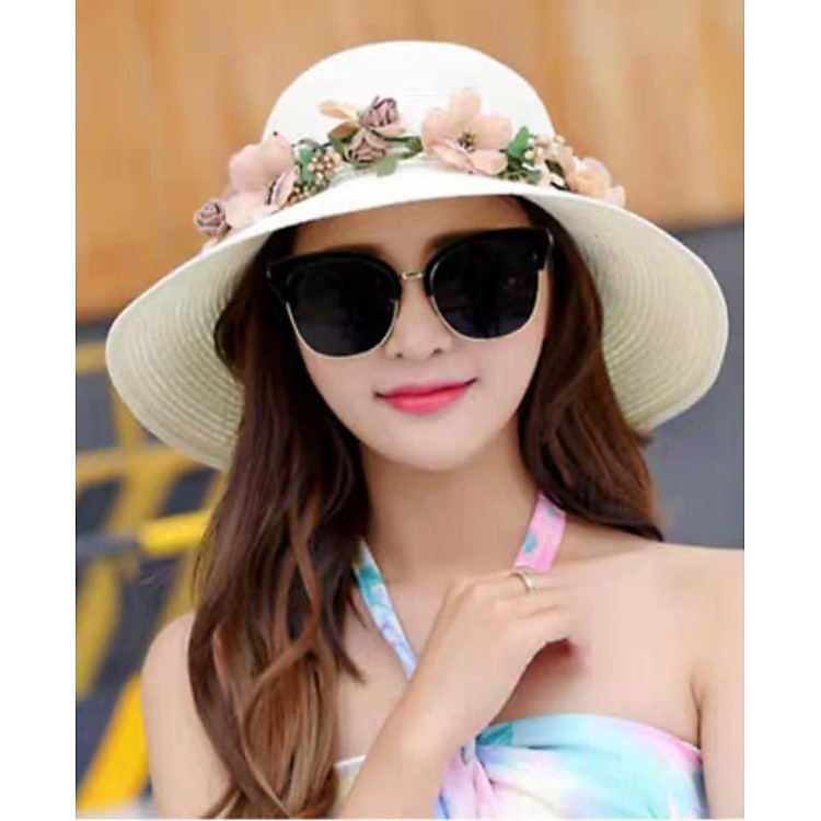 NÓN NỮ RỘNG VÀNH ĐI BIỂN ĐẸP - DN19VT0759