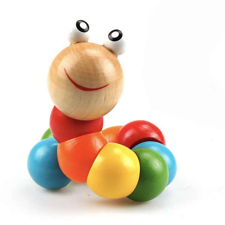 Đồ chơi sâu bướm gỗ cho bé Chính hãng Giá tốt