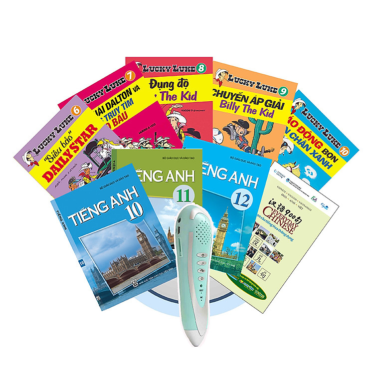 Bộ Bút Chấm Đọc Học Tiếng Anh Smart-Talk 2 Easy Talk - Dành Cho Học Sinh Trung Học Cơ Sở