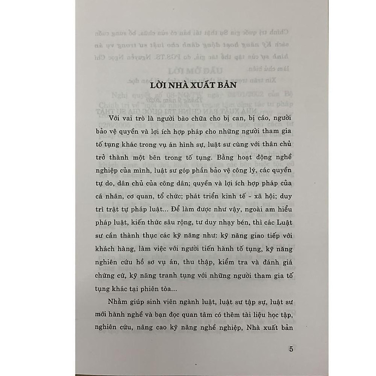 Kỹ Năng Hoạt Động Dành Cho Luật Sư Trong Vụ Án Hình Sự - Ảnh 3