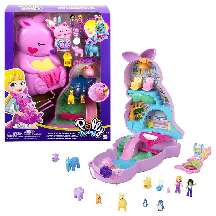 Mua Đồ Chơi Gia Đình Kangaroo POLLY POCKET Chính hãng Giá rẻ - Hình ảnh 4