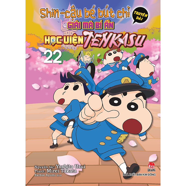 Shin Cậu Bé Bút Chì – Truyện Dài Tập 22: Giải Mã Bí Ẩn Học Viện Tenkasu