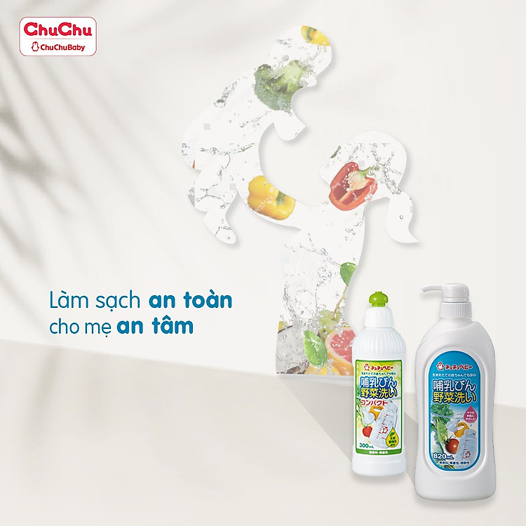 Mua Nước rửa bình sữa Chuchu Baby 250ml Chính hãng Giá rẻ - Hình ảnh 5