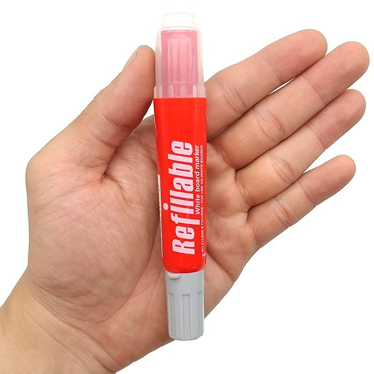 Bút Lông Bảng Thay Mực Stacom WB103-B (Màu Đỏ) - Ảnh 4