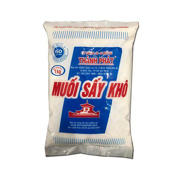 Muối nấu sấy khô loại 1kg/ 1 gói