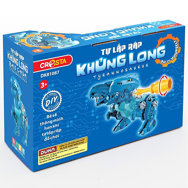 Mua Tự Lắp Ráp Khủng Long Bạo Chúa DK81087 Chính hãng Tiết kiệm - Hình ảnh 3