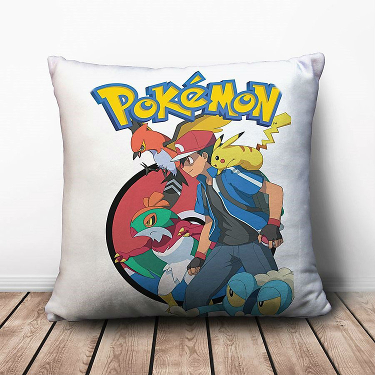 Gối Ôm Vuông Pokemon GVMA126 (36 x 36 cm)