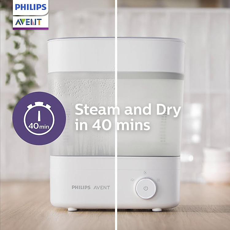 Mua Máy Tiệt Trùng Sấy Khô Bình Sữa PHILIPS AVENT Chính hãng Tiết kiệm - Hình ảnh 5