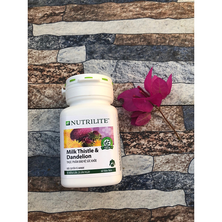 Thực Phẩm Bổ Sung Nutrilite Milk Thistle & Dandelion Gan Amway (60 viên/lọ)