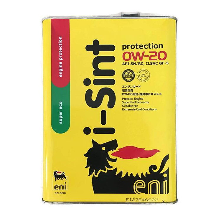 Dầu nhớt động cơ ô tô Eni i - Sint Protection 0w20 ( 4 Lit )