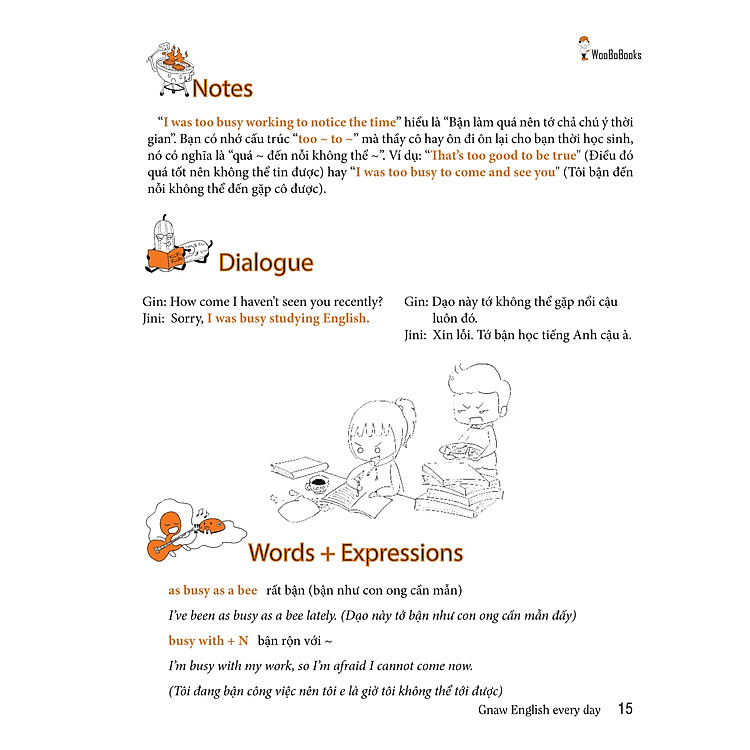 Tiếng Anh Giao Tiếp Woo Bo Hyun: Gặm Tiếng Anh Mỗi Ngày - Ảnh 9