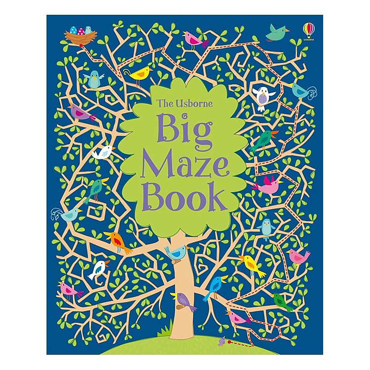 Sách Usborne Big Maze Book
