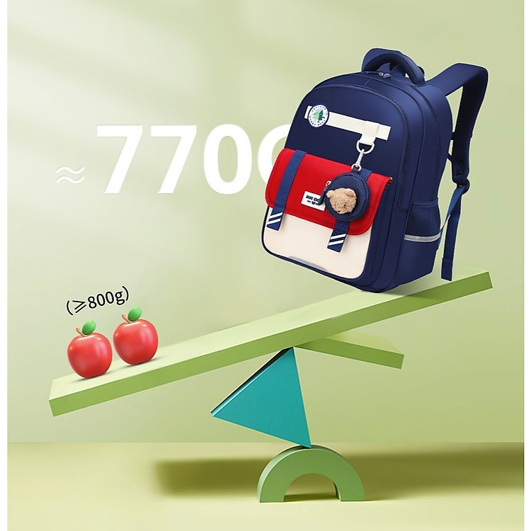 Balo học sinh SUN EIGHT (siêu nhẹ, chống gù, chống thấm nước) - Ảnh 6