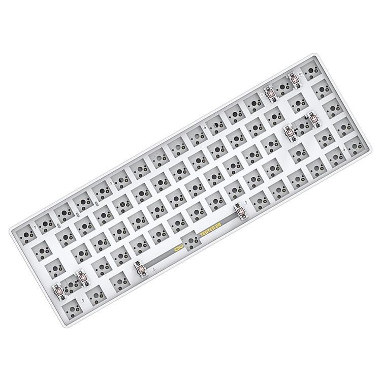 tachiuwa 68Keys Tester68 Mechanical Keyboard Kit ,Two Modes 2.4G/Bluetooth 5.0