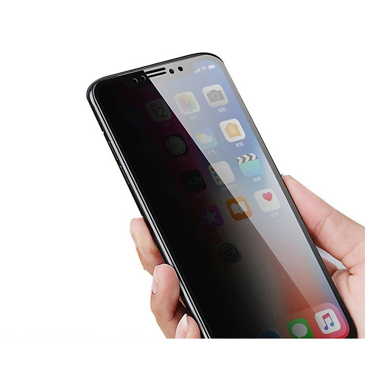 Miếng Dán Màn Hình Kính Cường Lực 9H Chống Nhìn Trộm Cao Cấp Dành Cho iPhone XS Max