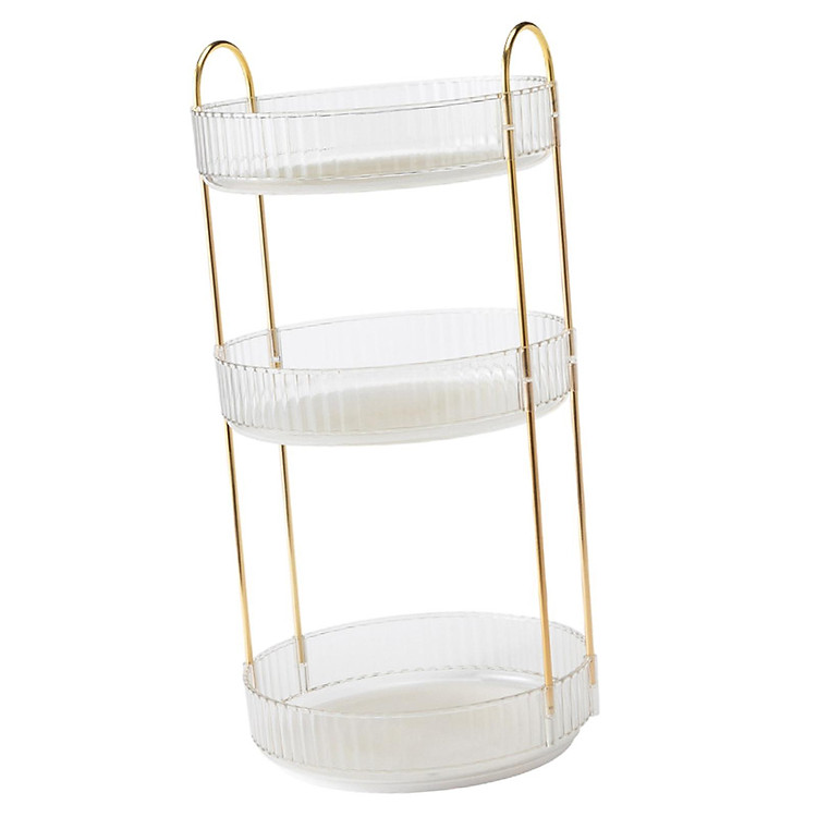 360° Rotating Perfume Organizer Display Cases for Dresser Countertop Kitchen