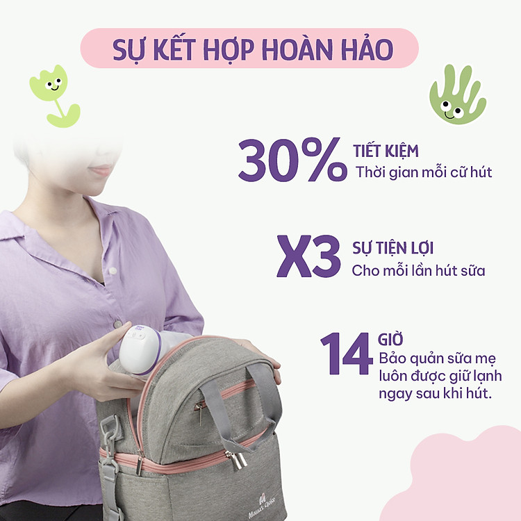 Hút Sữa Di Chuyển Mama’s Choice Combo Ưu đãi - Hình ảnh 3