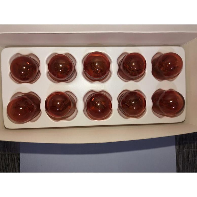 Combo 10 hộp bóng cắm xinhan màu đỏ 2 tóc 12v ZPAI 1891