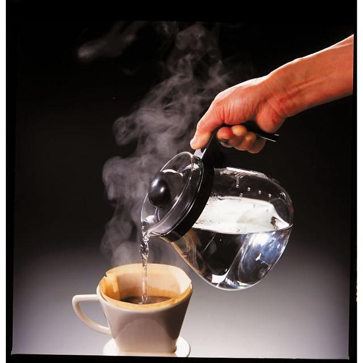 Bình trà thủy tinh chịu nhiệt 1L, hâm nóng trong lò vi sóng -KT7966-BK2