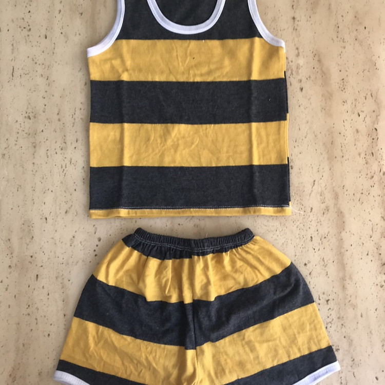 Combo 3 Bộ sát nách COTTON cho bé - Màu ngẫu nhiên