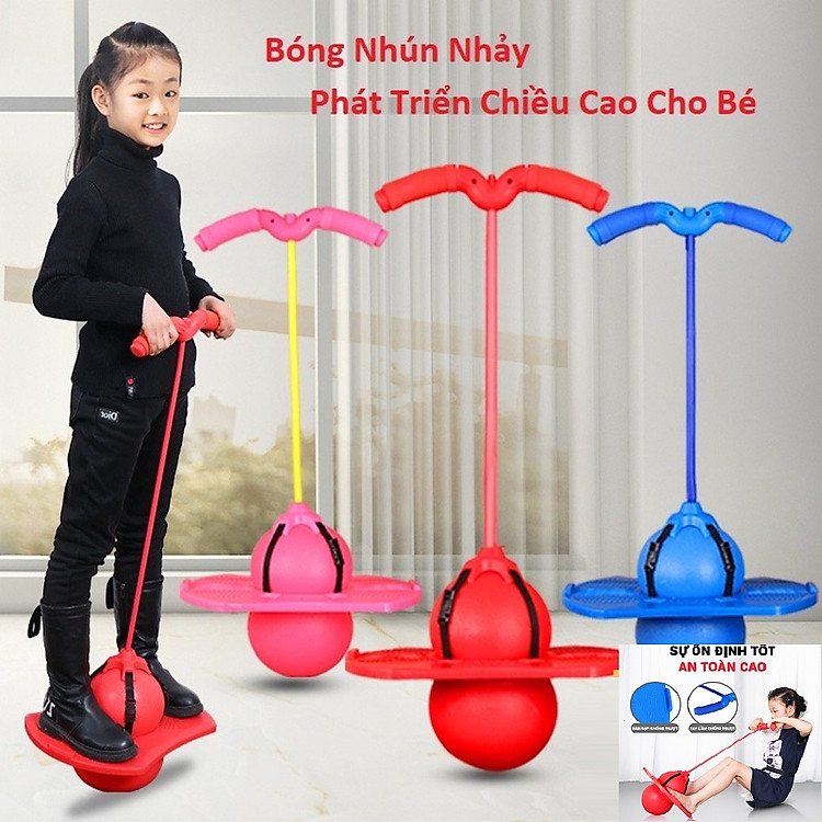 Bóng Nhảy Cao Cấp Tăng Chiều Cao - Hồng Chính hãng Giá rẻ - Hình ảnh 4