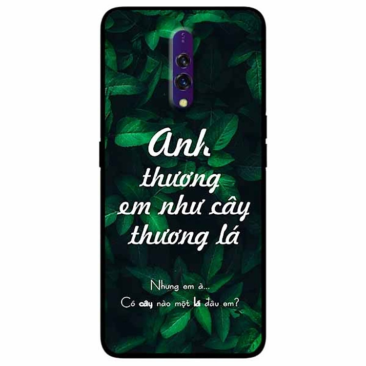 Ốp lưng in cho Oppo K3 Mẫu Anh Thương Em
