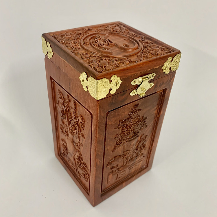 Hộp đựng trà GOOD chữ Phúc độc đáo