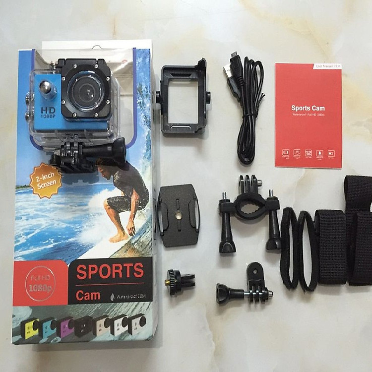 CAMERA THỂ THAO CAMERA HÀNH TRÌNH PHƯỢT A9 tiếng việt