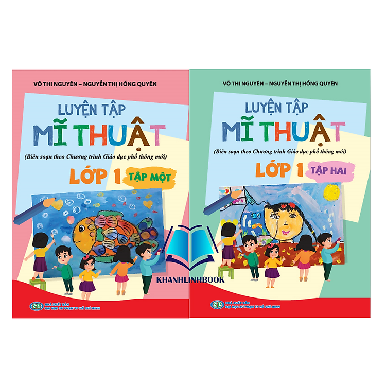 Combo Luyện Tập Mĩ Thuật Lớp 1 – Tập 1 + 2