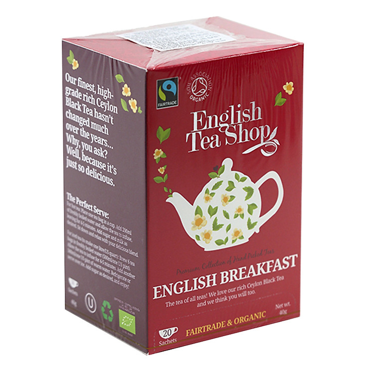 Trà Organic English Breakfast English Tea Shop