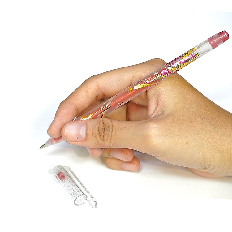 Bút Kim Tuyến Crown MTJ-500GLS - Mực Đỏ - Ảnh 2