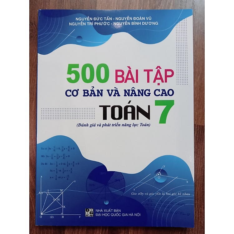 500 bài tập cơ bản và nâng cao toán 7 - Ảnh 2