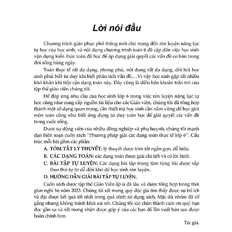 Phương Pháp Giải Các Dạng Toán Thực Tế 6 - Ảnh 3