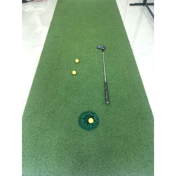 Thảm tập golf putting di động 250x50cm ( không kèm lỗ golf)