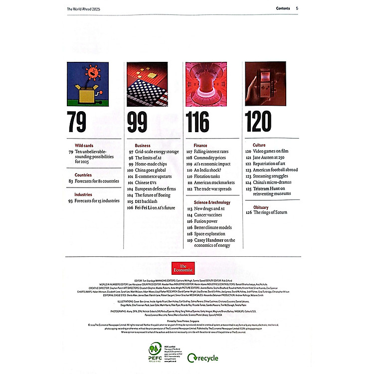 Tạp chí tiếng Anh - The World Ahead 2025 - Ảnh 3
